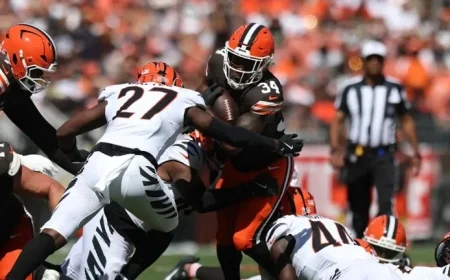 Week 4 Decides the Future of Browns’ Jerome Ford