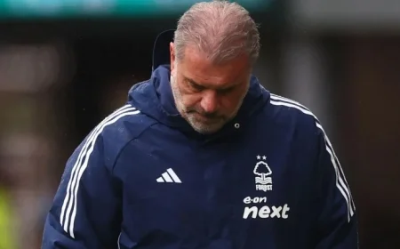 Ange Postecoglou’s Slow Start at Nottingham Forest: Key Insights Ahead of Premier League Clash with Newcastle