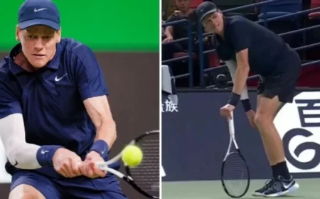 Live Update Sinner vs Griekspoor Jannik Withdraws Due to Cramping After Intense Match