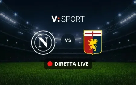 Napoli vs Genoa Live Serie A 2025/2026: Genoa Leads 1-0 with Ekhator’s Goal
