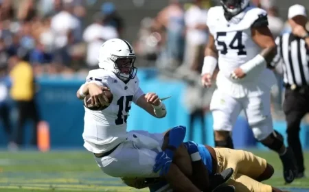 Updated Week 6 College Football Rankings: Big Ten’s Placement in Latest Coaches Poll and AP Top 25