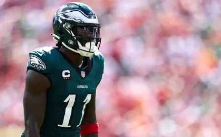 Eagles Firmly Committed to A.J. Brown’s Key Role in Offense with No Trade Plans