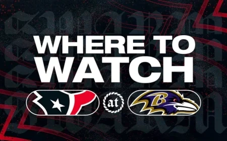 How to Stream Watch or Listen to the Texans vs Ravens Game Online