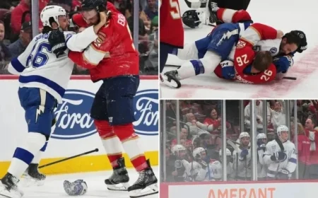 Panthers vs Lightning Preseason Game Erupts into Chaotic 65-Penalty Frenzy
