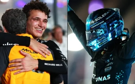 George Russell triumphs in Singapore Grand Prix while McLaren clinches Teams’ Championship title