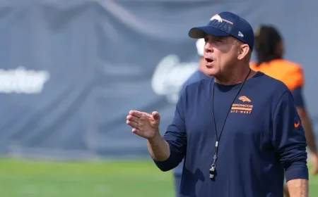 Broncos Boost Motivation with Payton Playing Eagles Fight Song at Practice