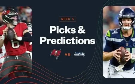 NFL Week 5 Showdown: Top Predictions and Best Bets for Buccaneers vs Seahawks Clash Today