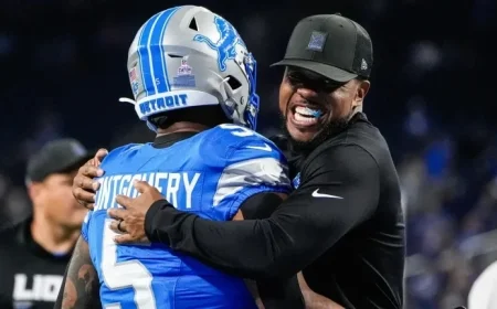David Montgomery Shines with Unexpected Touchdown Pass for Lions Against Bengals in NFL Week 5