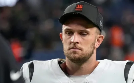 Stephanie Shows Off Stunning Outfit in Support of Fiancé Jake Browning at Bengals vs Lions Game