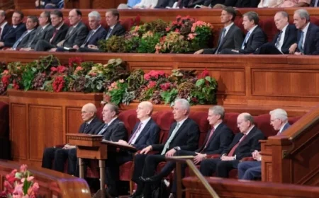 Latter-day Saint Leader Announces Apostles to Guide Church Until First Presidency Reorganization