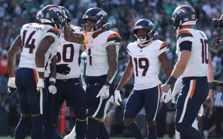 Broncos Rally from 14-Point Deficit in Fourth Quarter to Defeat Eagles 21-17