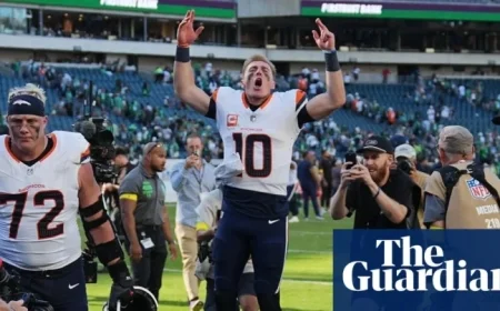 Broncos’ Last-Minute Rally Defeats Eagles While Ravens Suffer Historic Home Loss in NFL Action
