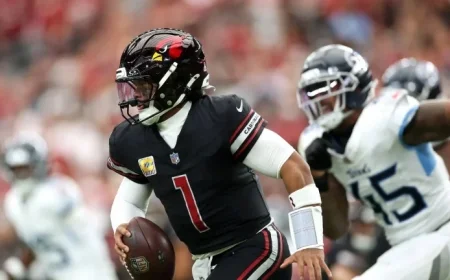 Kyler Murray Exits to Locker Room as Cardinals Lead 21-6 in the Third Quarter