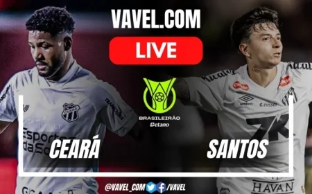 Ceara vs Santos Live Score Updates Follow the Thrilling Brazilian Championship Match