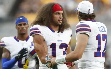 Josh Allen Anticipates Reunion with Former Bills Wide Receiver Now with the Patriots