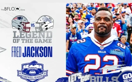 Fred Jackson Honored as Legend of the Game for Bills vs Patriots Clash in Week 5