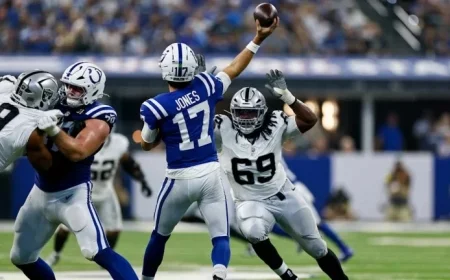 Raiders’ Defense Collapses in Devastating Blowout Loss to Colts