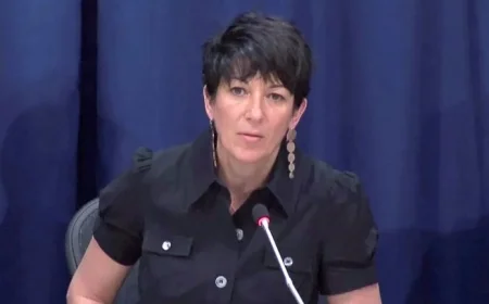 Supreme Court Declines to Hear Ghislaine Maxwell’s Appeal on Epstein Aiding Conviction