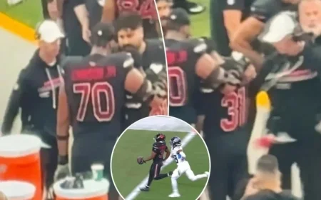 Shocking Sideline Video Reveals Cardinals Coach Criticizing Emari Demercado