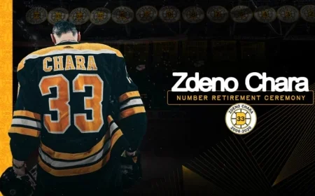 Boston Bruins Set to Honor Zdeno Chara by Retiring Number 33 on January 15