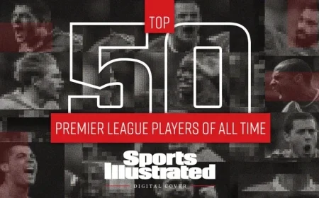 Discover the Ultimate List of the Top 50 All-Time Greatest Premier League Players