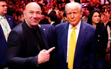 Donald Trump Announces June 14 UFC Event at the White House