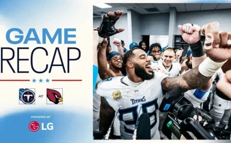 Titans Triumph with Dramatic Comeback Victory Over Cardinals 22-21