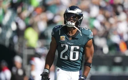 Saquon Barkley Absent from Monday’s Injury Report Participation List