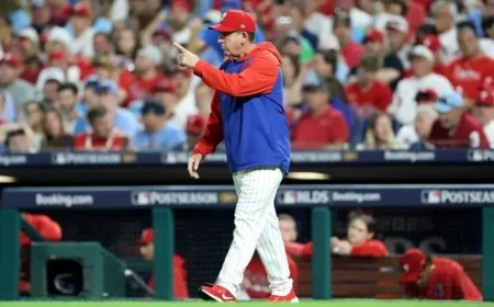 Phillies Surprise Fans with Major Starting Pitcher Switch for NLDS Game 3
