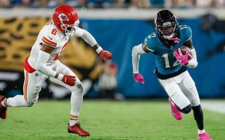 Chiefs vs Jaguars Live: Devin Lloyd’s 99-Yard Interception TD Boosts Jacksonville to 21-14 Lead