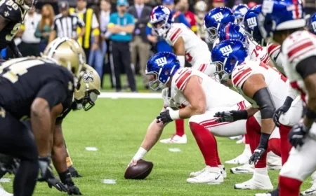Giants’ PFF Grades Reveal Key Issues Against the Saints