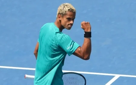 Canada’s Diallo Advances in Shanghai After Walkover While Sinner and Fritz Face Early Exits