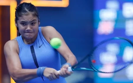 Emma Raducanu Pulls Out of Wuhan Open First Round Match