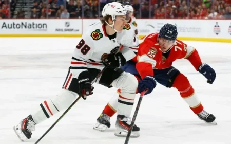 Connor Bedard Analyzes Panthers Strategies as Blackhawks Prepare for Season Opener Against the Reigning Champions