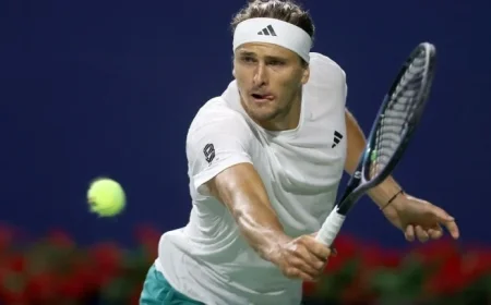 Zverev Upset by World No. 54 Rinderknech at Shanghai Tournament