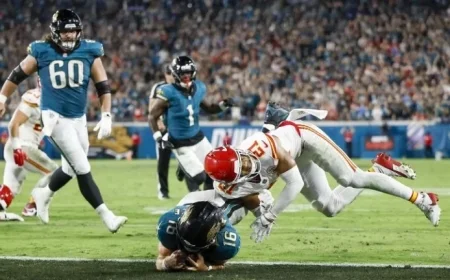 Jaguars QB Trevor Lawrence’s Unconventional Touchdown Seals Chiefs’ Defeat in another Painful Loss