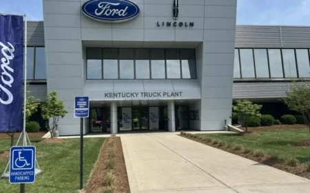 Ford invests $41 million in Louisville land to expand operations near truck plant