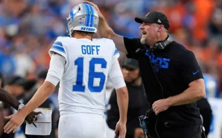 Lions Soar to Top Spot Surpassing Bills and Eagles as Chargers Continue to Tumble