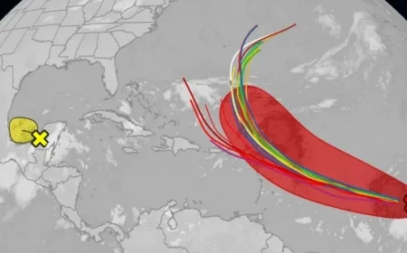 Tropical Storm Jerry on the Horizon Set to Approach Leeward Islands This Week