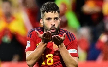Jordi Alba Announces His Retirement – Soccer Star Bids Farewell to the Game