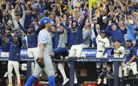 Cubs on the Brink of Playoff Elimination with 7-3 Defeat to Brewers in NLDS Game 2
