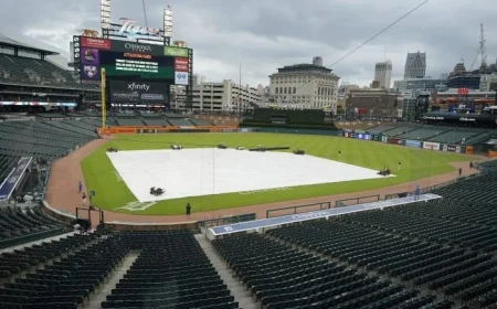 Will Rain Delay Game 3 Between Tigers and Mariners? Check Detroit Weather and Game Alerts