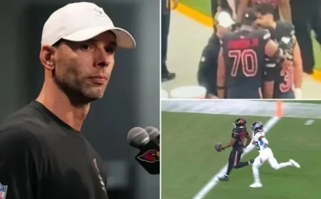 Cardinals Penalize Jonathan Gannon Over Emari Demercado Sideline Incident