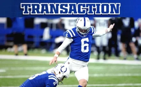 Colts Boost Kicking Game by Signing Michael Badgley as Spencer Shrader Moves to Injured Reserve
