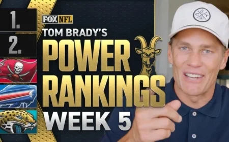 In Tom Brady’s Latest NFL Power Rankings a New Leader Emerges Amid Eagles and Bills Defeats