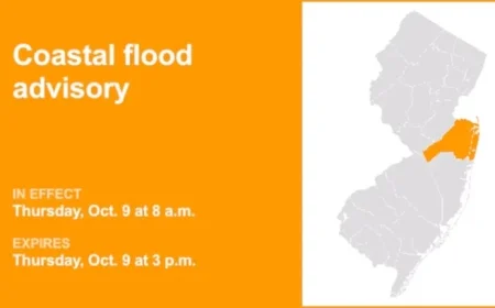Monmouth County Brace for Coastal Flooding This Thursday