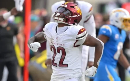 Week 6 Fantasy Football Rankings: Top Sleepers, Projections, and Key Players Like Jacory Croskey-Merritt and Tyquan Thornton