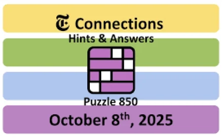 NYT Connections Hints October 8.. Today’s Puzzle Answers and Categories Revealed
