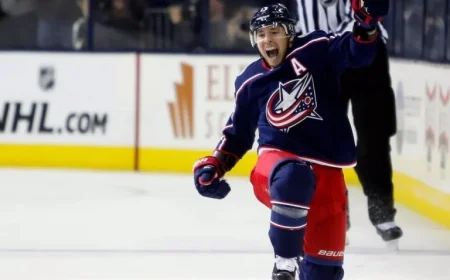 Blue Jackets Legend Set to Announce Retirement Honored at Oct 16 Game Against Avalanche