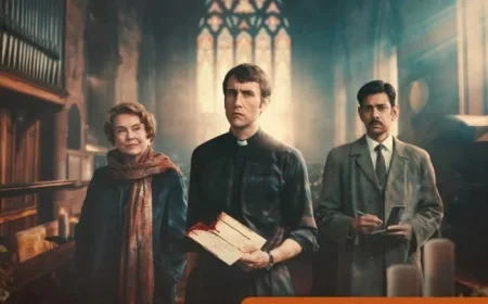 Murder Before Evensong review Grantchester collides with Agatha Christie in a captivating cosy crime drama